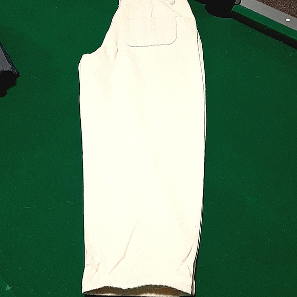 Pair of creamy color Jean's size leg 27in waste 30in jeans by shine - Picture 2 of 5